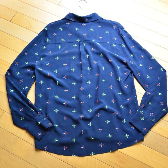 Designer Lady's Button Up Blouse Size S - Picture 7 of 10